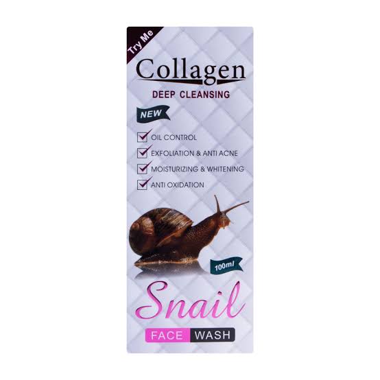 Collagen snail Face wash